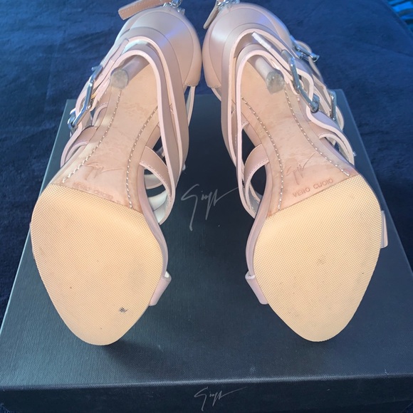 COPY - Giuseppe Zanotti Design Nude Multi Strap H… - Picture 5 of 14